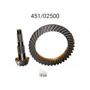 Главная пара переднего моста JCB 451/02500, 451-02500, 45102500