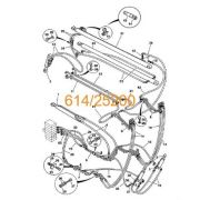 Шланг гидравлический JCB 614/25200