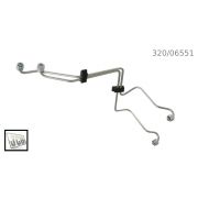 Топливные трубки 1 и 2 цилиндра JCB 320/06551