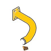 Трубка гидравлического насоса JCB 335/03983, 335-03983, 33503983