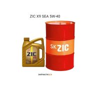 Масло моторное ZIC X9 5W-40 - 4L (250 рублей за 1 литр)