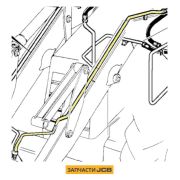 Трубка гидравлическая JCB 123/03002