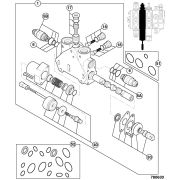 Секция гидрораспределителя JCB 25/222808