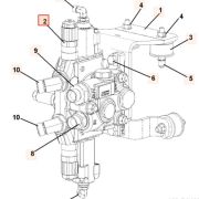 Гидрораспределитель JCB 332/F9681