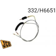 Трос капота JCB 332/H6651