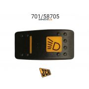 Клавиша выключателя фар JCB 701/58705, 701-58705, 70158705